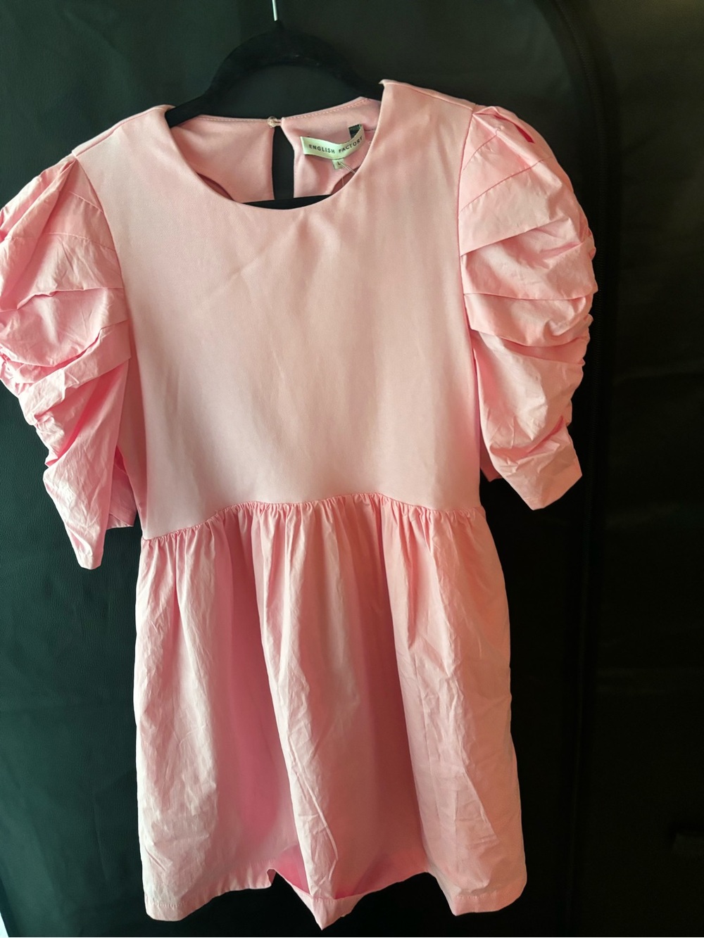 English Factory NWT Pink Puff Sleeve Dress - Picture 9 of 9